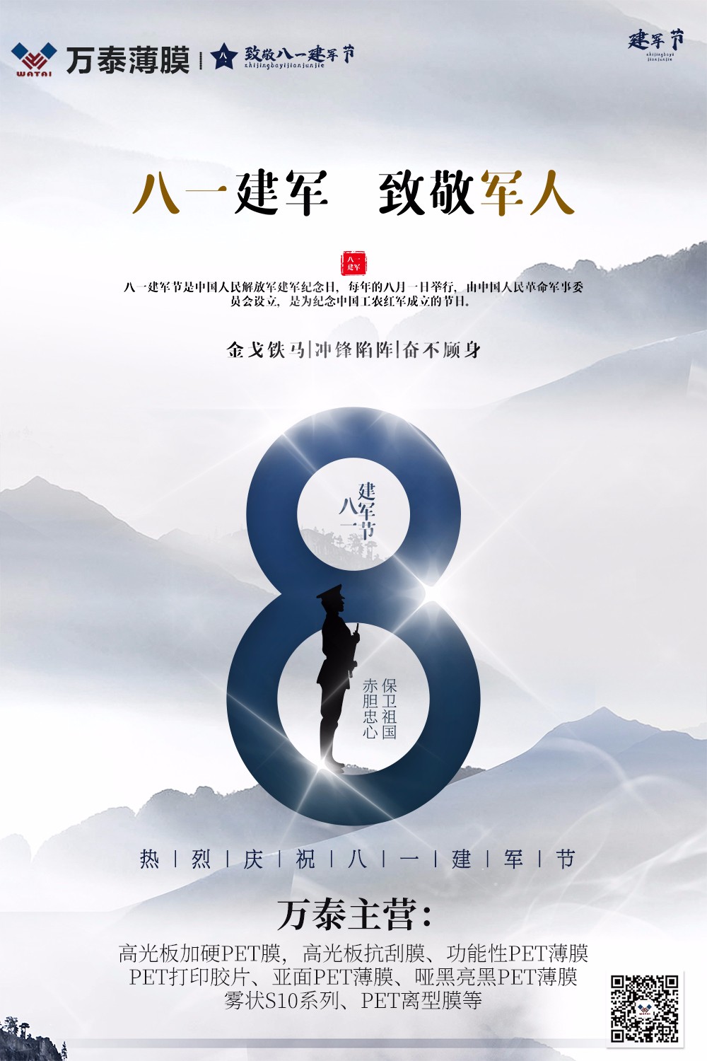 八一建軍節(jié)，向保衛(wèi)祖國(guó)赤膽忠心的軍人致敬！